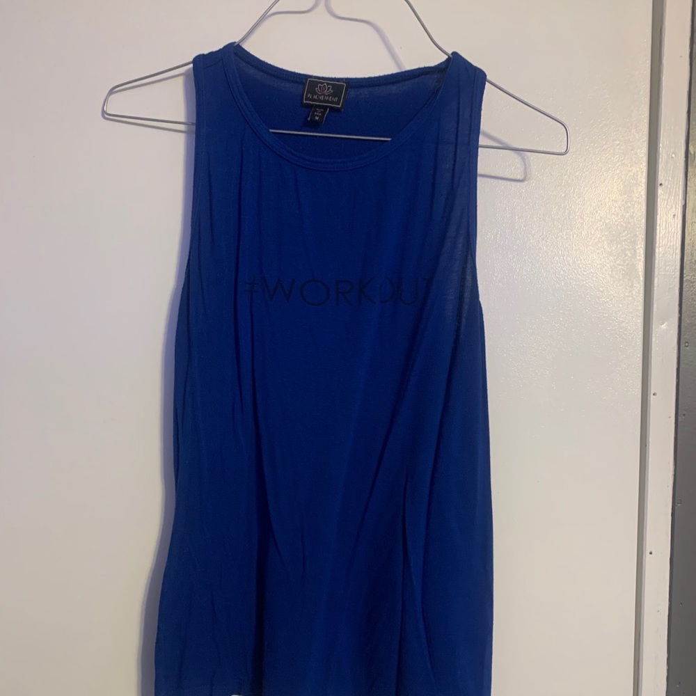 Workout tank top